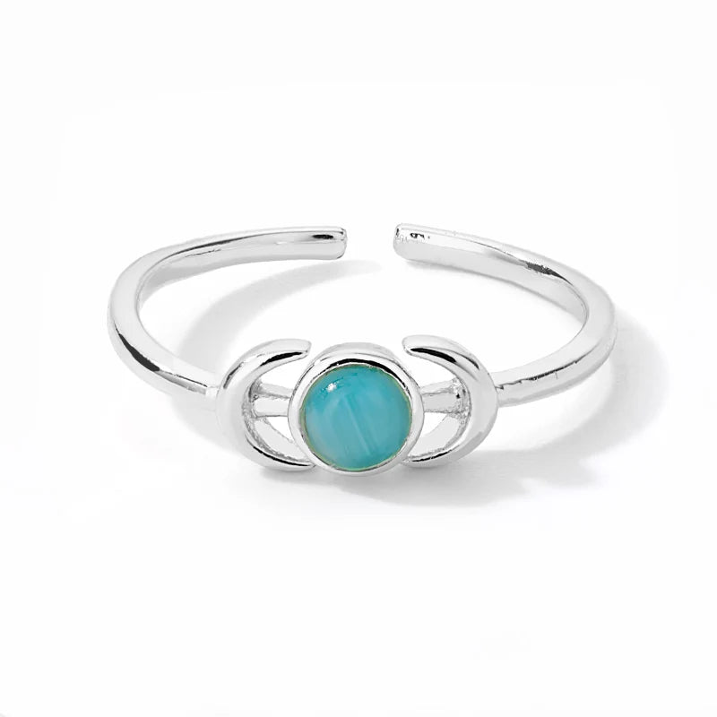Endless Loops Stainless Steel Ring