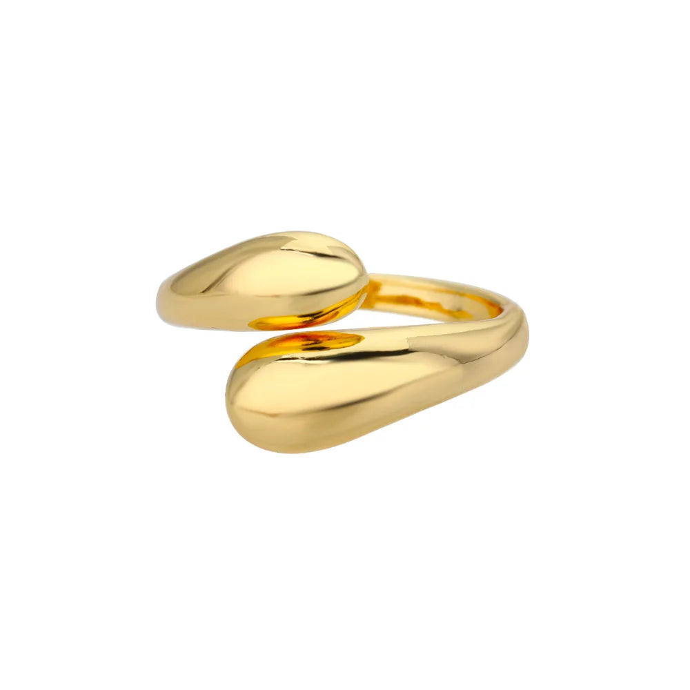 Endless Loops Stainless Steel Ring