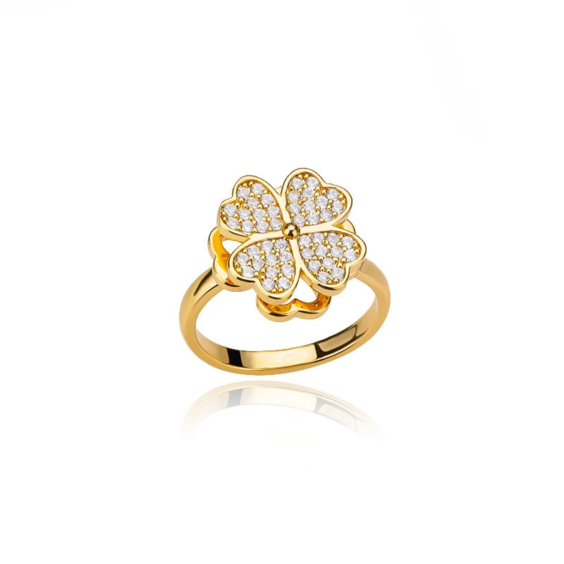Endless Loops Stainless Steel Ring