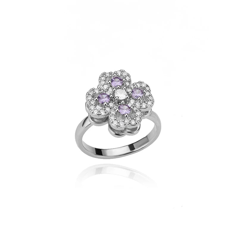 Endless Loops Stainless Steel Ring
