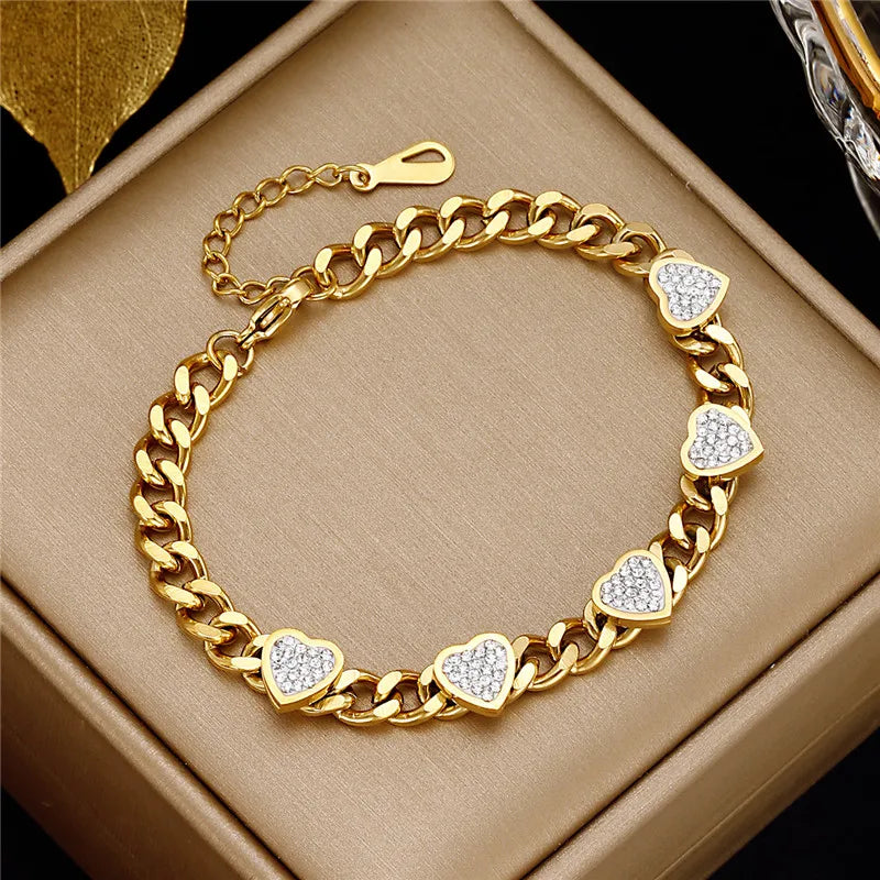 Golden Heart Set – 316L Steel & Zirconia