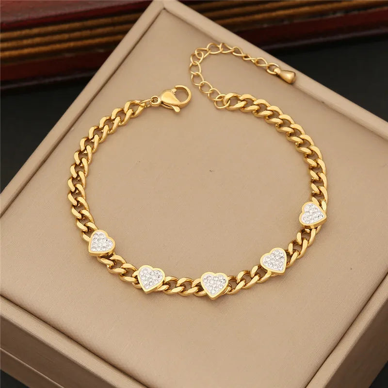 Golden Heart Set – 316L Steel & Zirconia