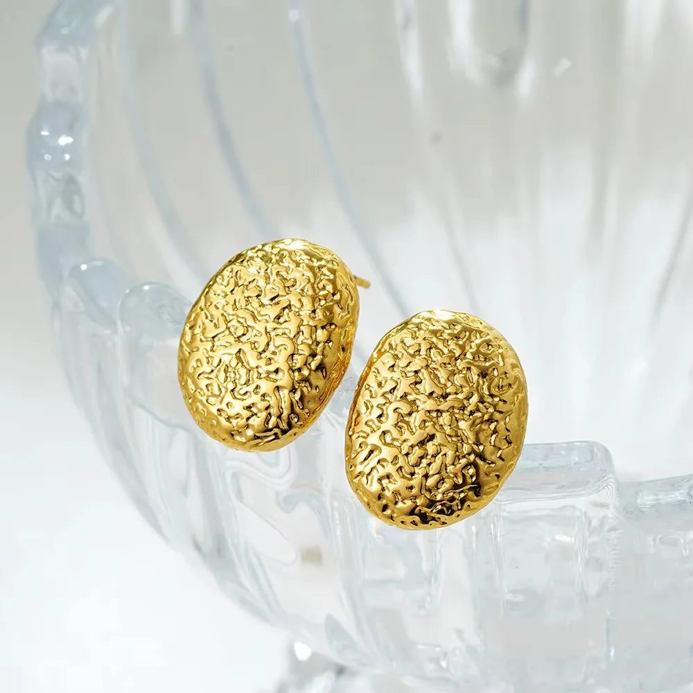 Vintage Glossy Knot Earrings | Stainless Steel Gift