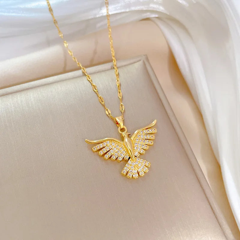 Eagles Pendant Necklace