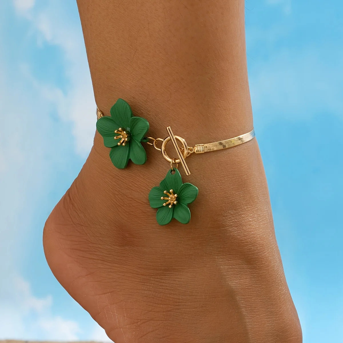 BloomTrail Anklet