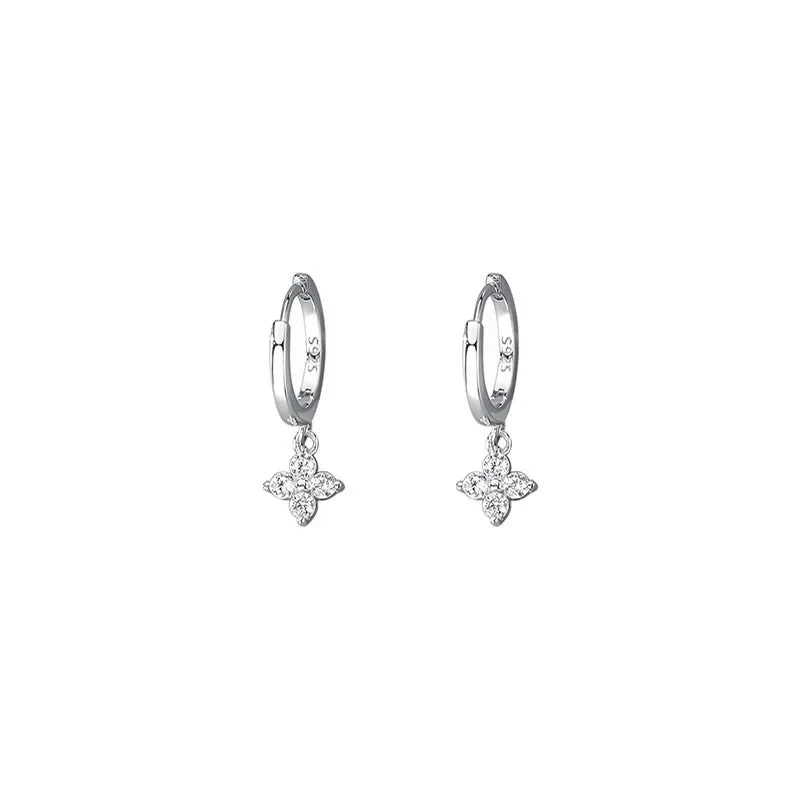 925 Sterling Silver leaf Earrings