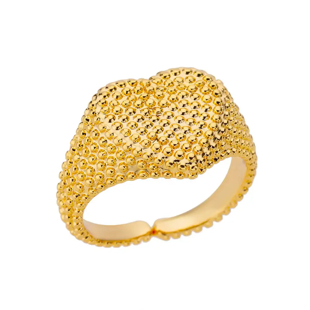 Endless Loops Stainless Steel Ring