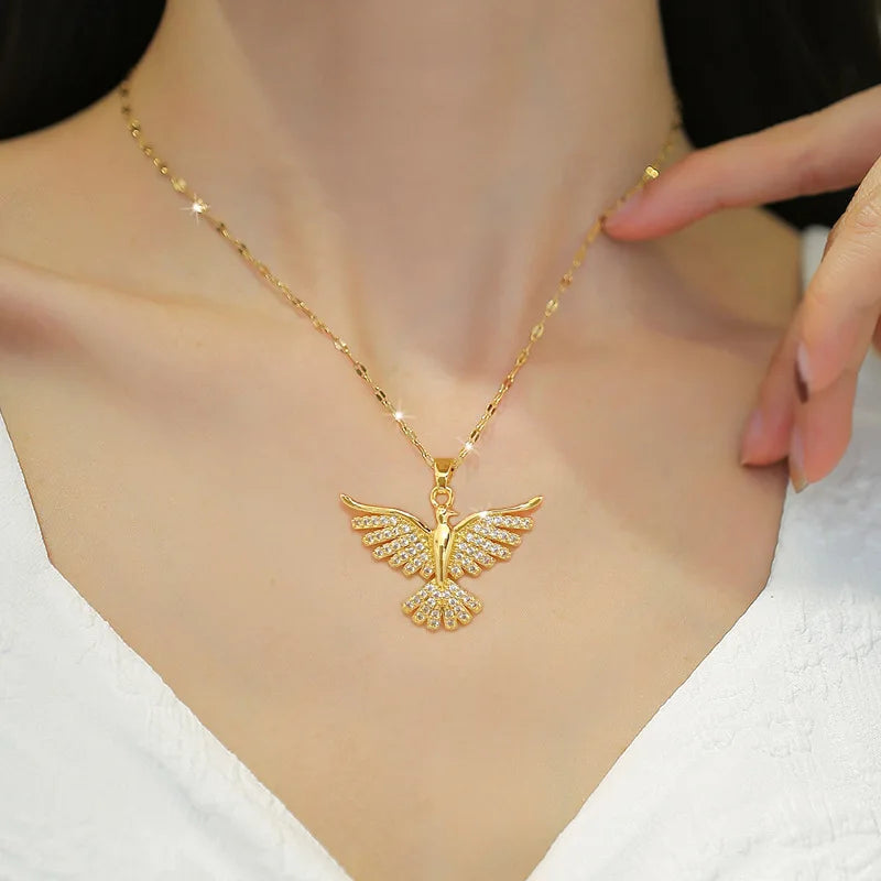 Eagles Pendant Necklace