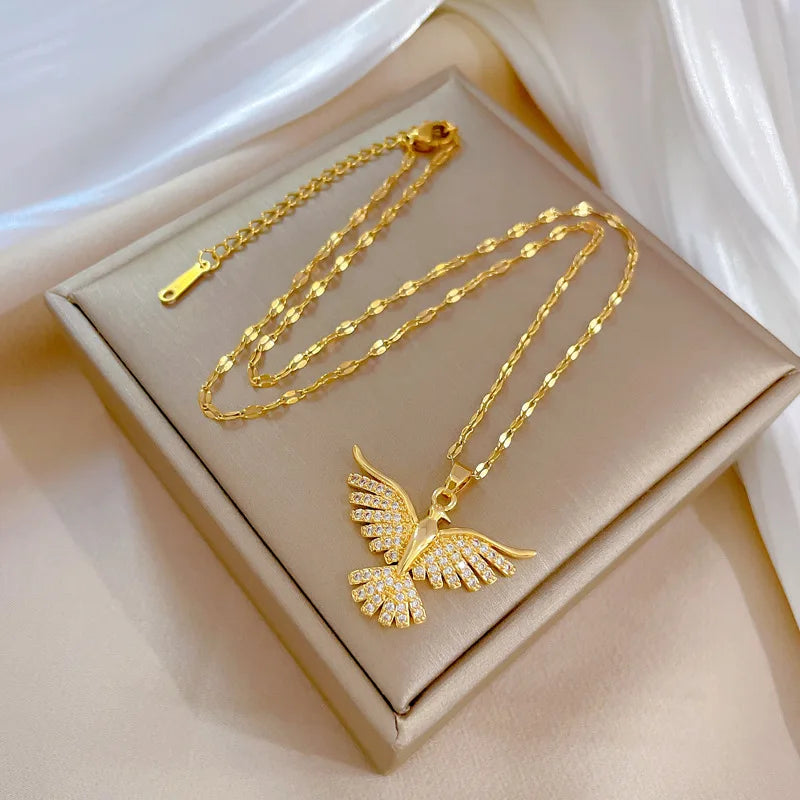 Eagles Pendant Necklace