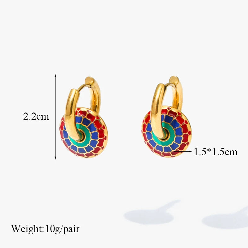 Vintage Flower Set | 316L Stainless Steel Waterproof Jewelry