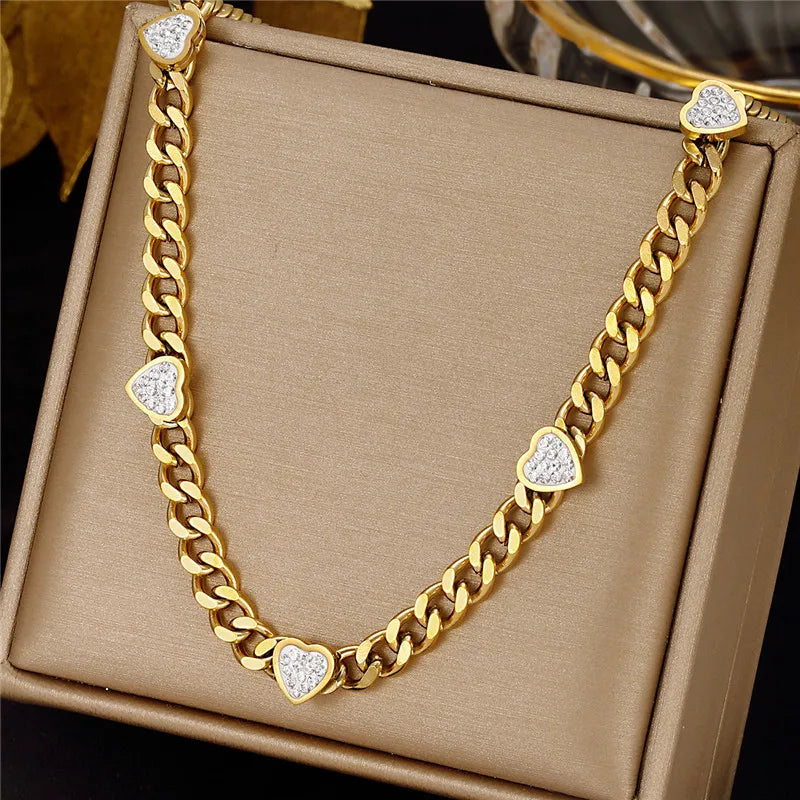 Golden Heart Set – 316L Steel & Zirconia