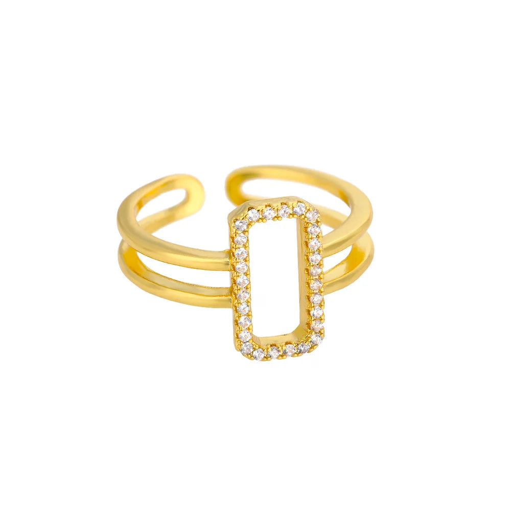 Endless Loops Stainless Steel Ring