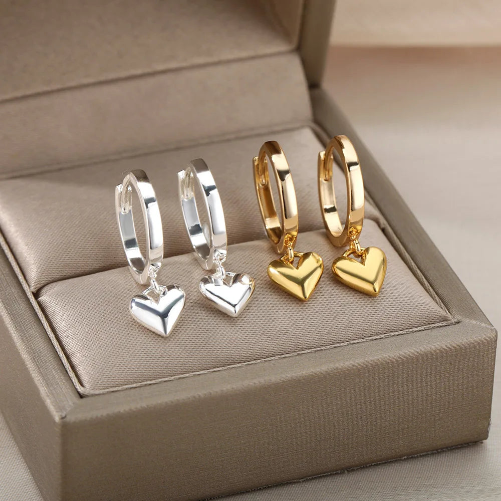 Stainless Steel Classic Heart Charm