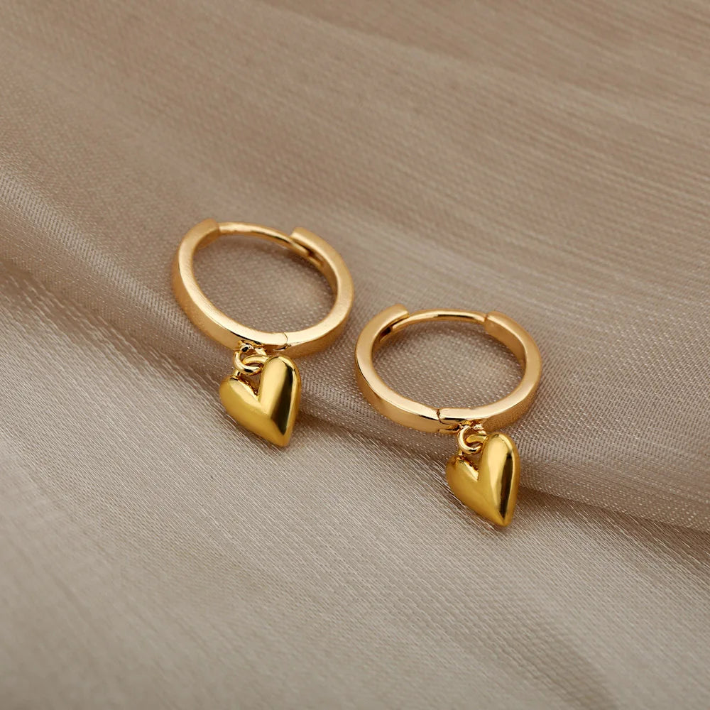 Stainless Steel Classic Heart Charm