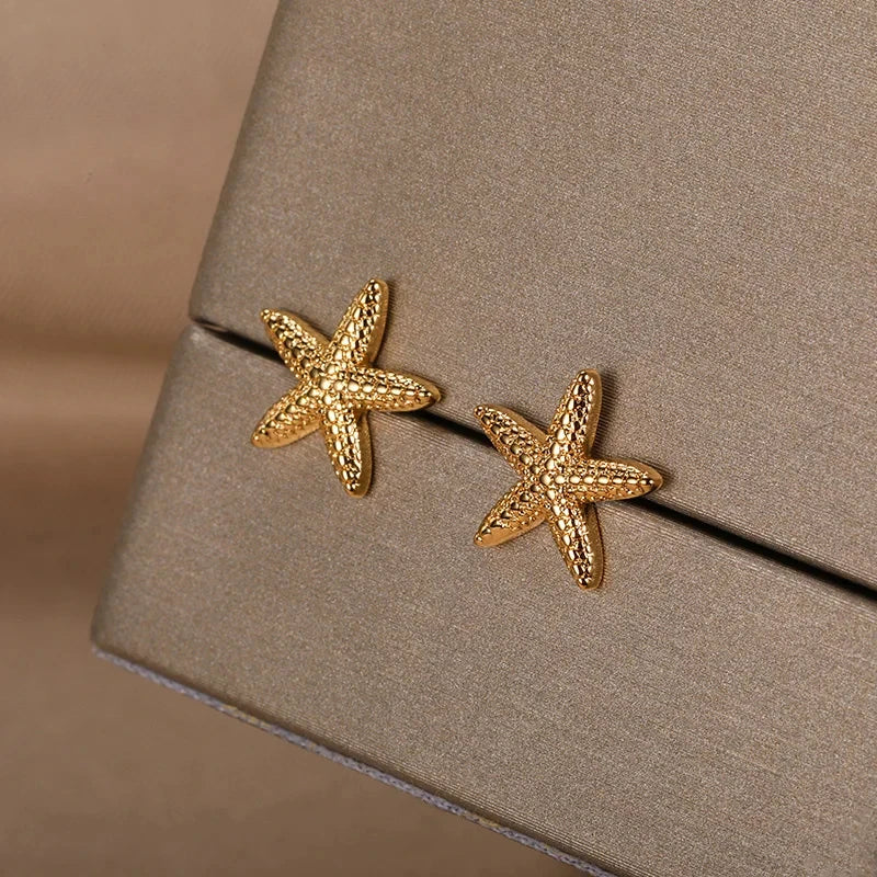 Vintage Summer Starfish Stainless Steel
