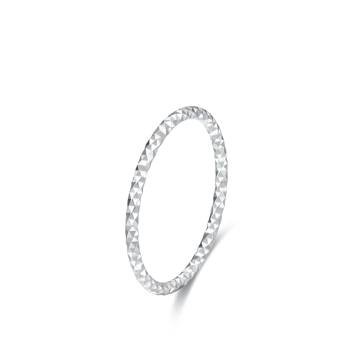 925 Sterling Silver Minimal Wave Charm