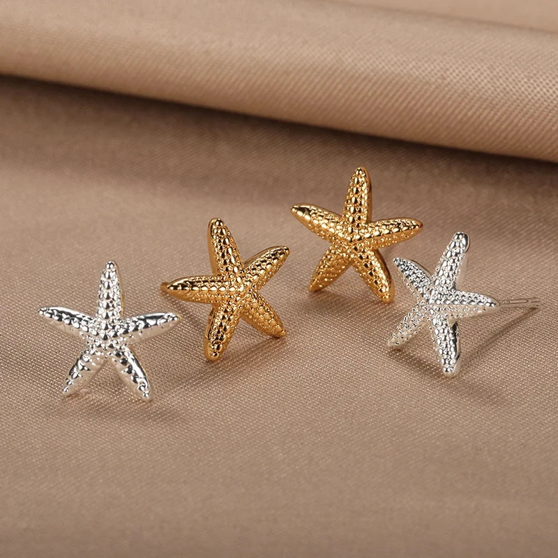 Vintage Summer Starfish Stainless Steel