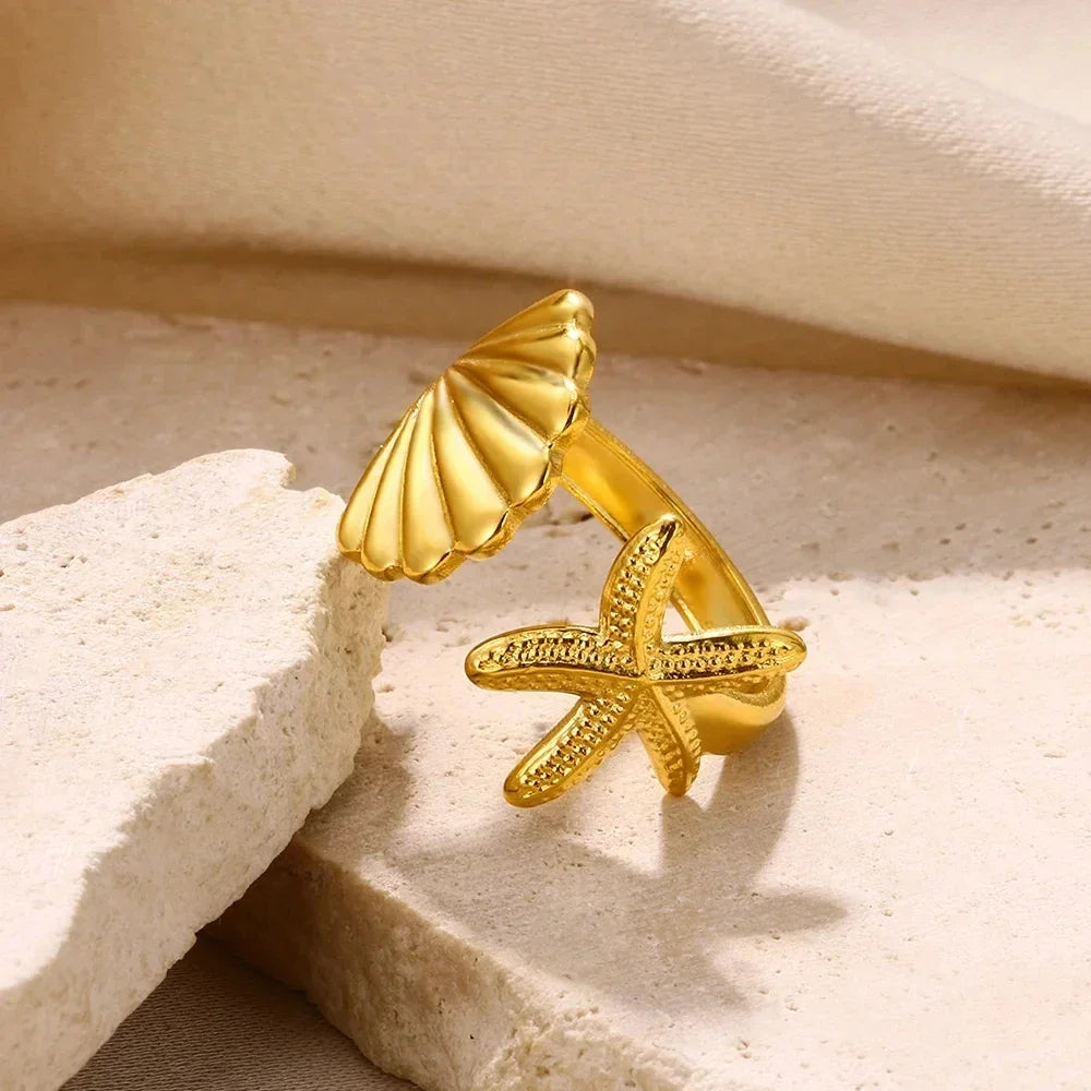 Starshore Glow Stainless Steel Ring