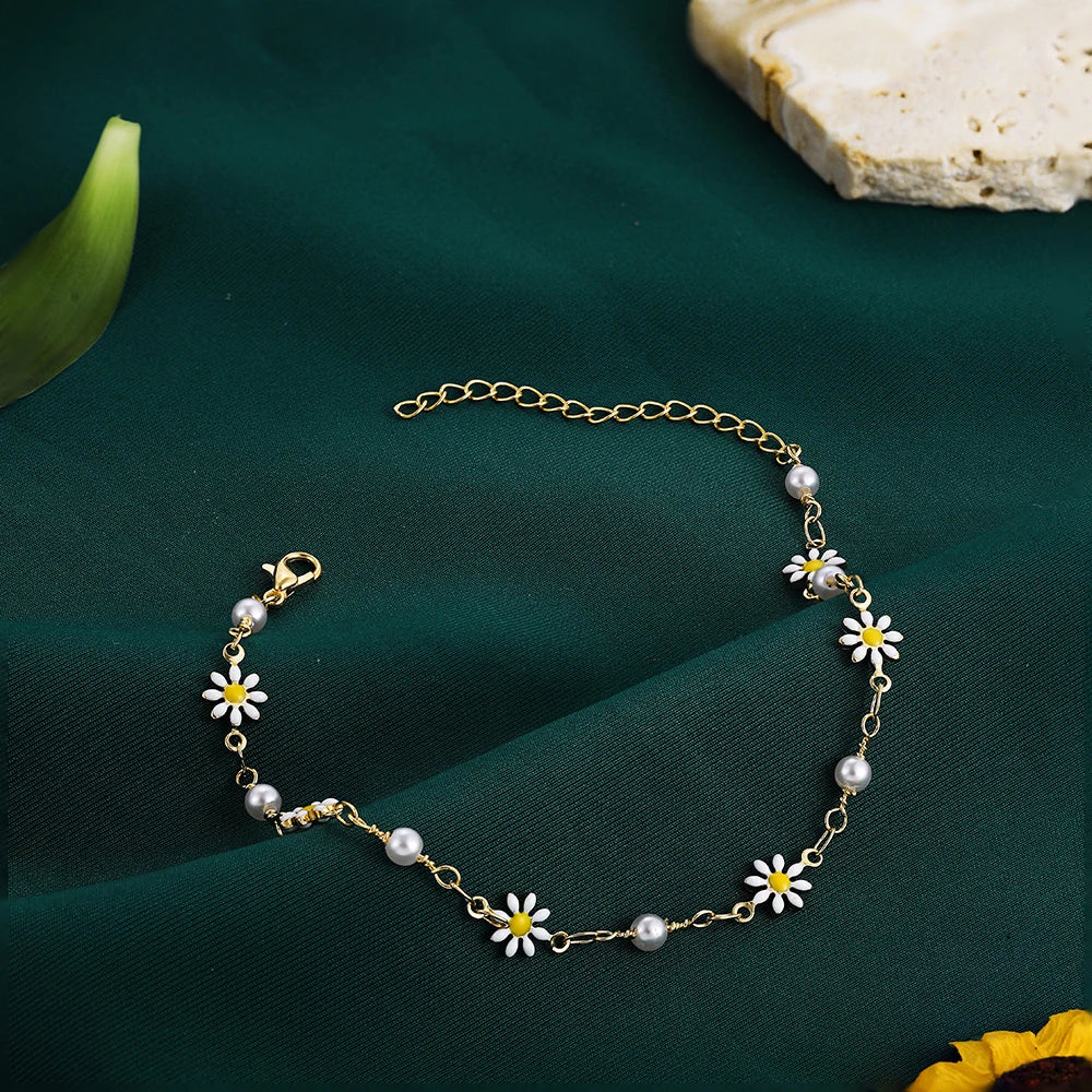 Daisy Whisper Anklet