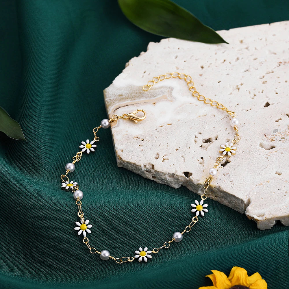 Daisy Whisper Anklet