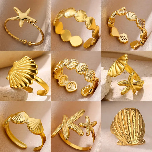 Starshore Glow Stainless Steel Ring