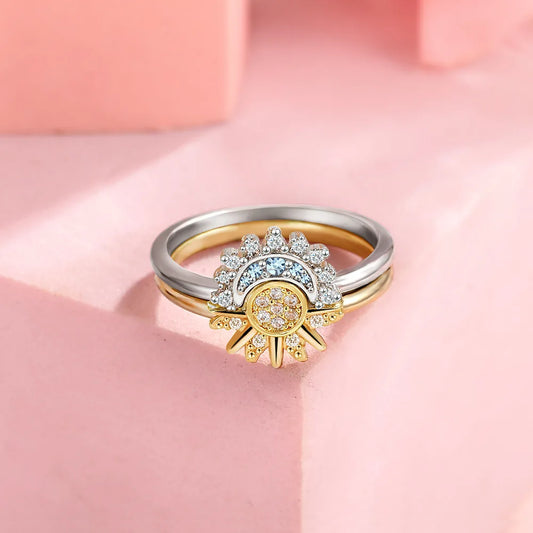 925 Silver Sun and Moon