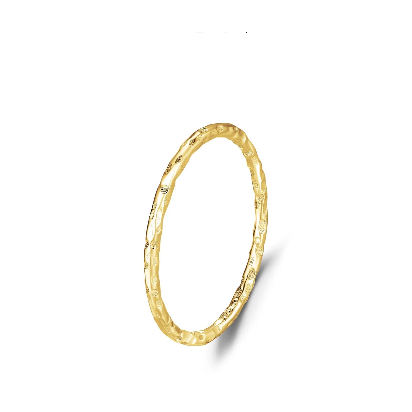 925 Sterling Silver Minimal Wave Charm